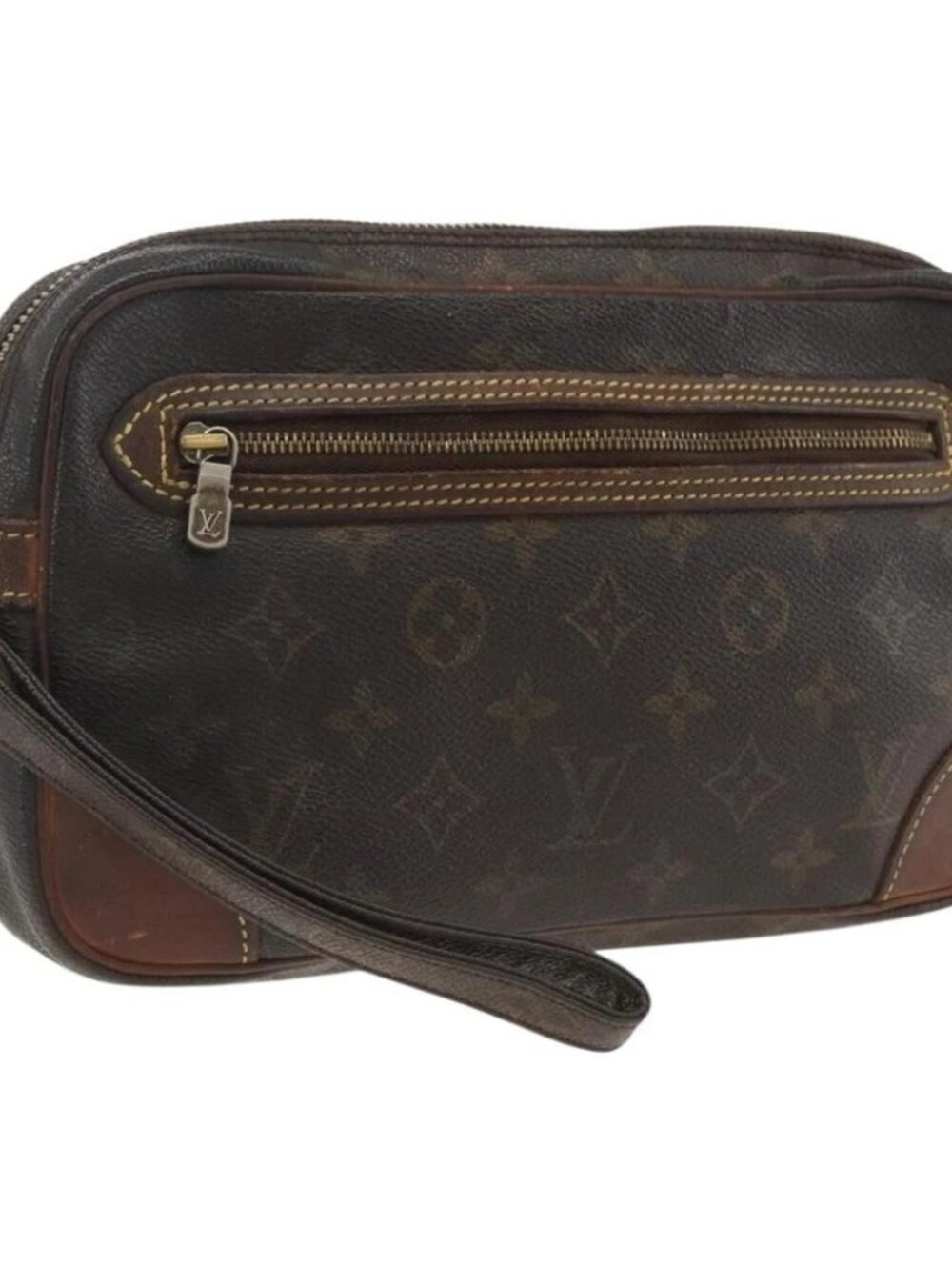 LOUIS VUITTON Monogram Marly Dragonne GM Clutch Bag